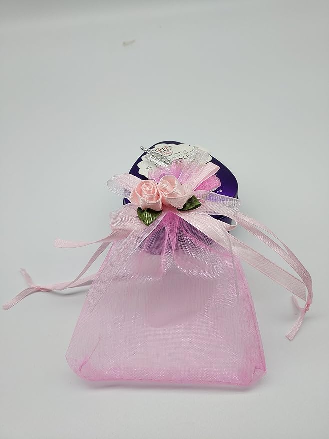 Ankirol 50pcs Sheer Organza Favor Bags - Image 5