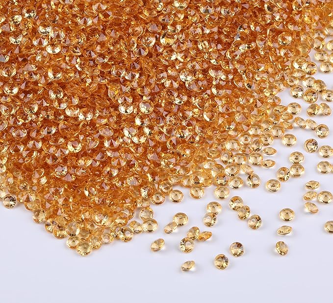 Gintoaira 10000 pcs/Pack Wedding Table Scatter Confetti Crystals Acrylic by WelcometoGintoaria