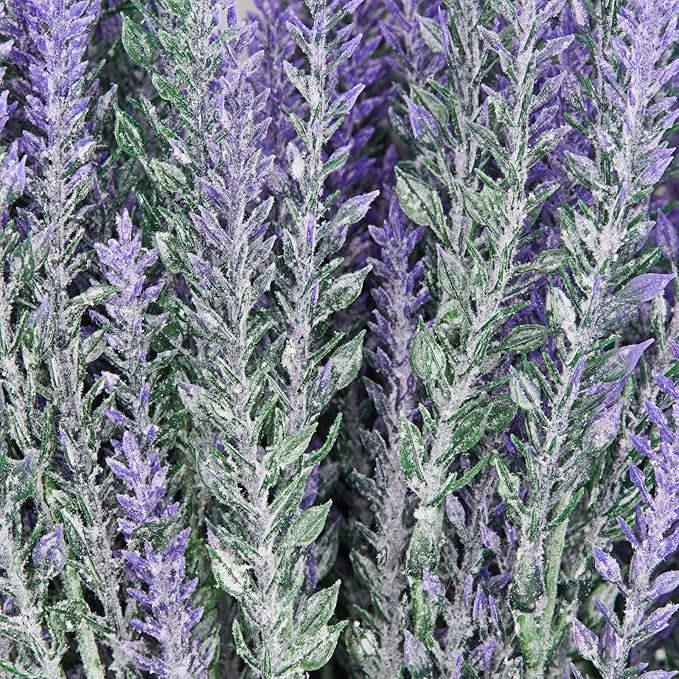 Juvale 12 Bundles Lavender Artificial Flower Stems - Image 6