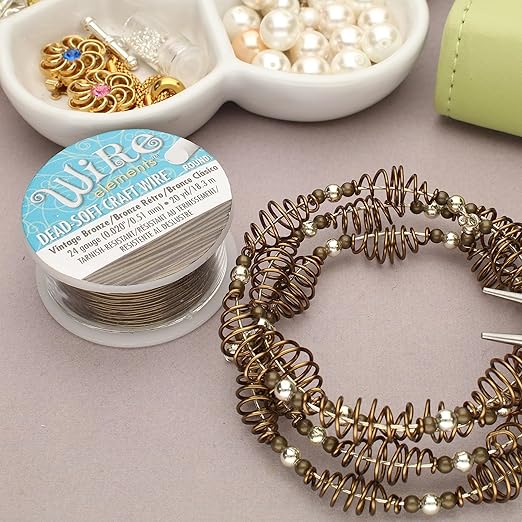 The Beadsmith Wire Elements Craft Wire – Tarnish Resistant, Soft Temper - Image 4