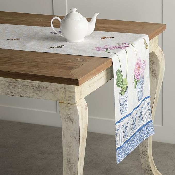 Maison d' Hermine Table Runner 100% Cotton Double Layer Table Runners 72 inches - Image 7