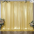 Outpain 10x10ft Gold Sequin Backdrop Curtains -Heavy Duty Gold Photography by Outpain