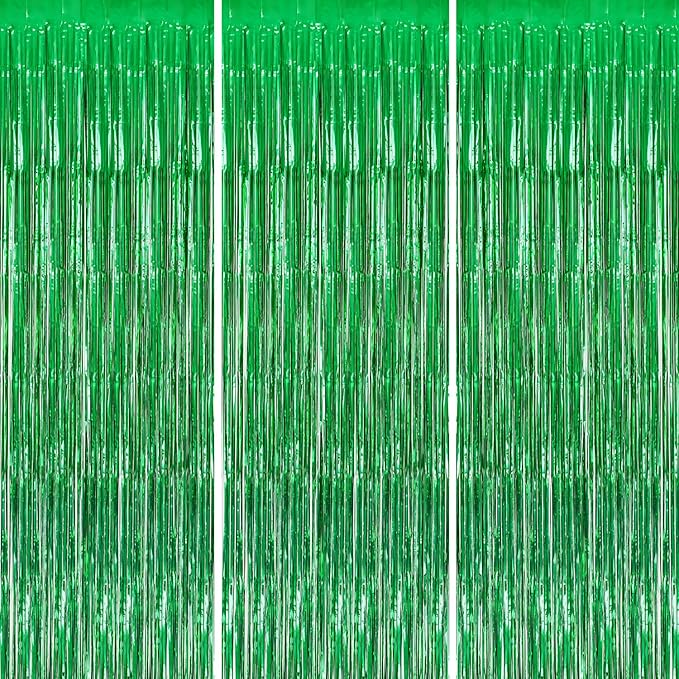 3 Pack Foil Fringe Backdrop by DECOCKRAT