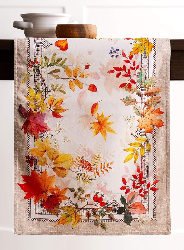 Maison d' Hermine Table Runner 100% Cotton Double Layer Table Runners 72 inches - Image 8