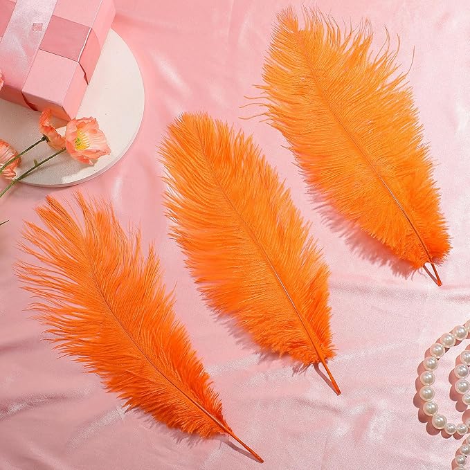 Maitys 90 Pcs Large Natural Ostrich Feathers Bulk 14-16 Inch 12-14 Inch 10-12 - Image 3