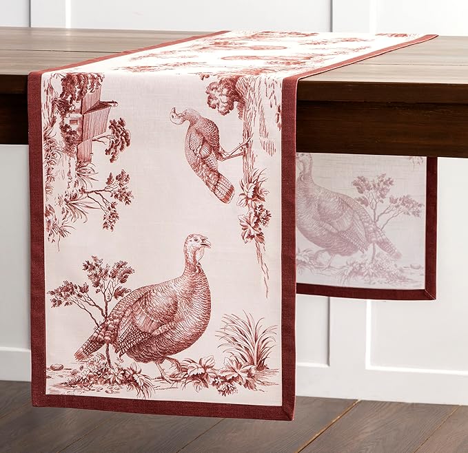 Maison d' Hermine Table Runner 100% Cotton Single Layer Table Runners 48 inches - Image 7