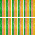 12 Pack Hawaiian Party Decorations, 3.28 FT x 7.05 FT Luau Party Decorations by ZATAYE