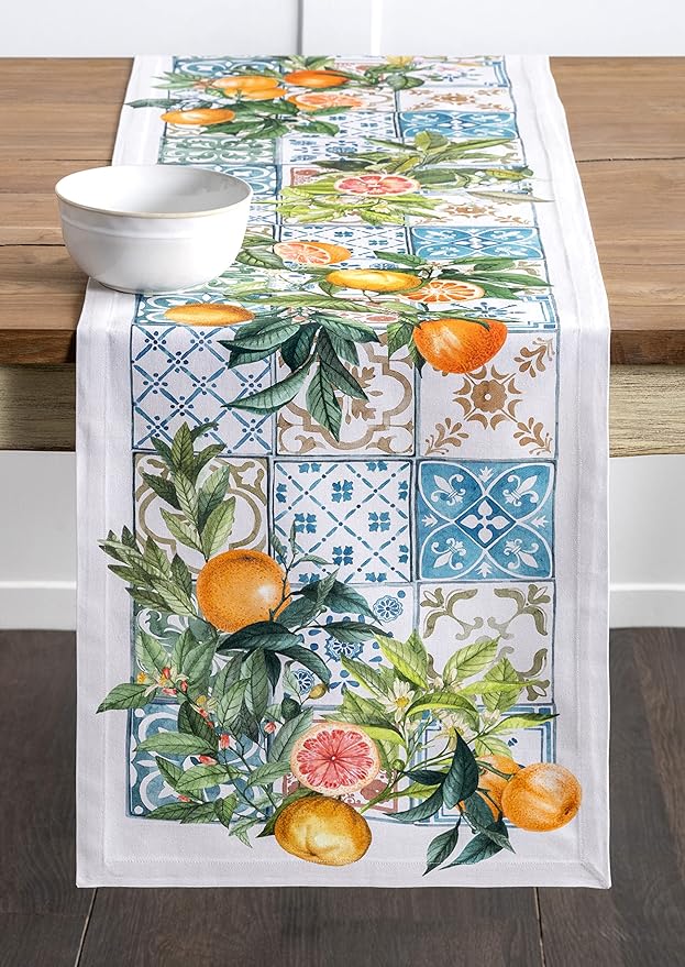 Maison d' Hermine Table Runner 100% Cotton Single Layer Table Runners 108 - Image 9