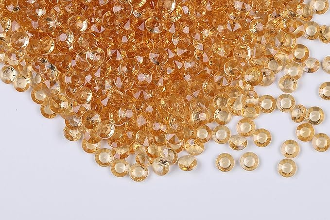 2000pcs Platic Acrylic Gems Fake Acrylic Diamonds Vase Filler Beads Faux by WelcometoGintoaria