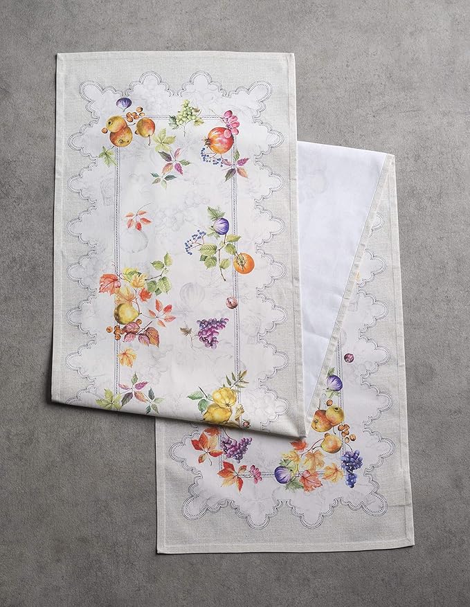 Maison d' Hermine Table Runner 100% Cotton Single Layer Table Runners 60 inches - Image 2