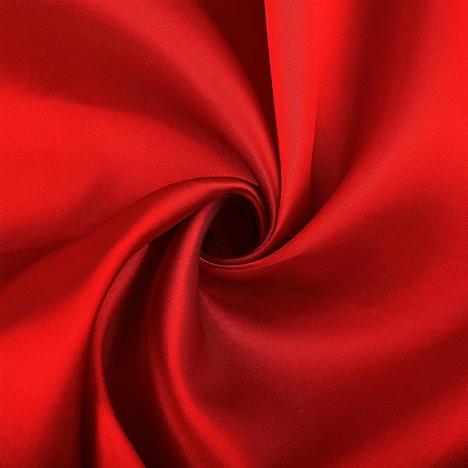 ANECO 12 Pieces Satin Napkins Soft Dinner Napkins Square Table Napkins 17 x 17 - Image 4