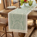 Table Runners 72 Inches Long Waterproof Boho Table Runner by UWWGKK