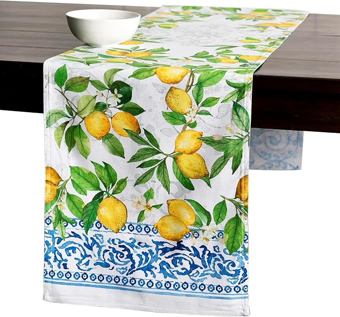 Maison d' Hermine Table Runner 100% Cotton Double Layer Table Runners 72 inches by MaisondHermine