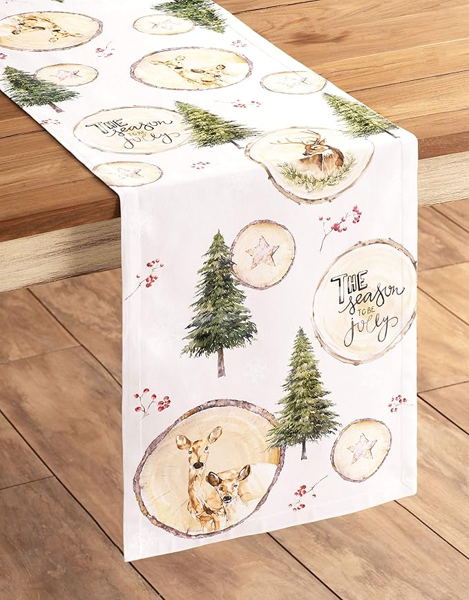 Maison d' Hermine Table Runner 100% Cotton Single Layer Table Runners 48 inches - Image 5
