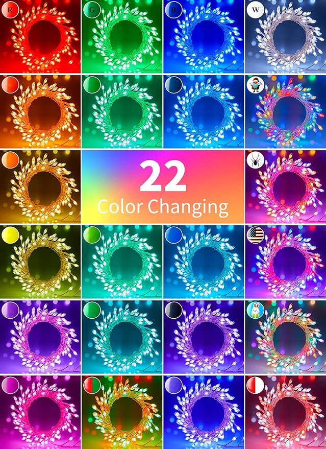 Moonflor Fairy Lights Color Changing - Image 2