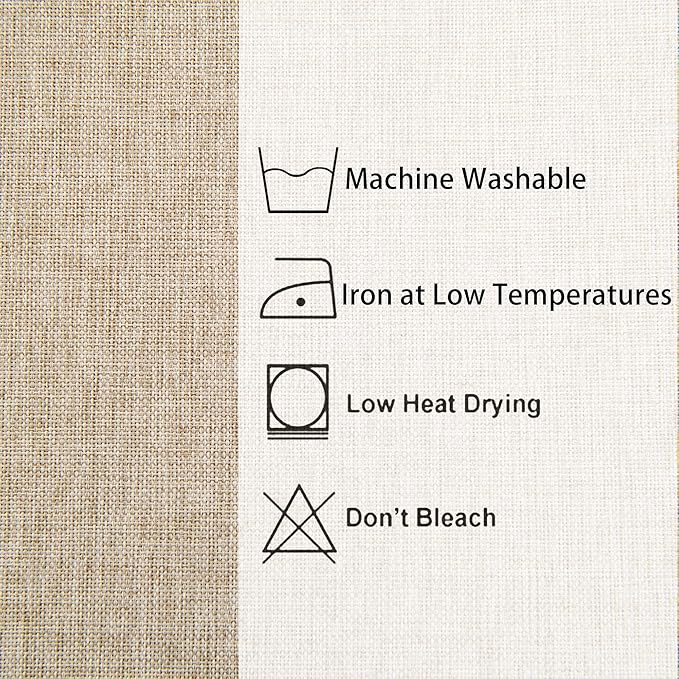 Hiasan Faux Linen Square Tablecloth - Image 5