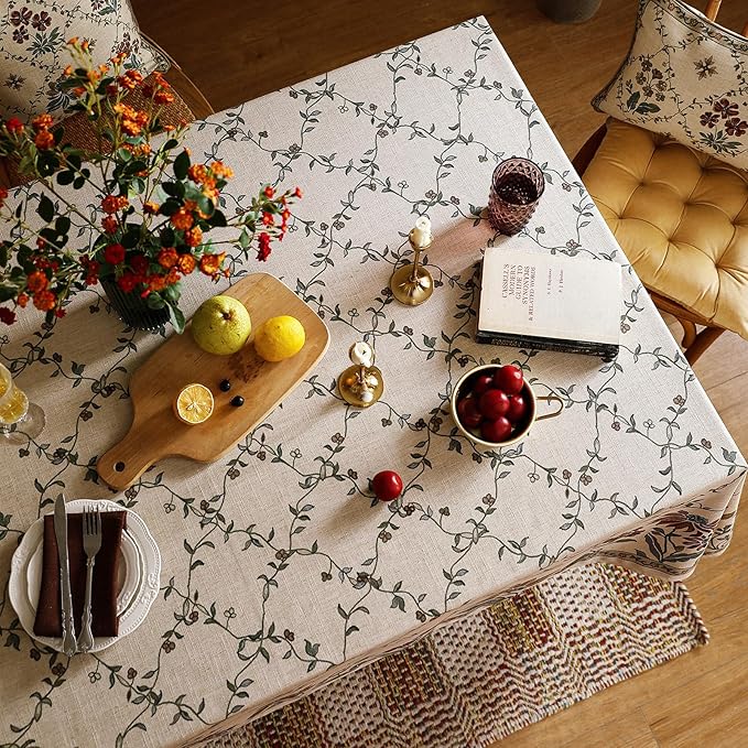 patdrea Designer Linen French Tablecloth - Image 3