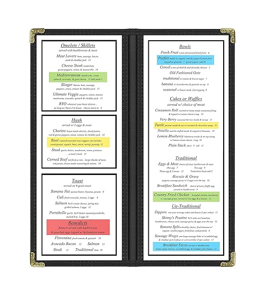 Goodsmart Restaurant Menu Covers - Image 2