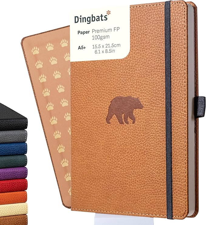 Dingbats* Wildlife Lined Writing Journal Notebook A5 by DingbatsNotebooks