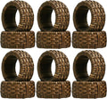 Decorative Cane Napkin Rings Set of 12 by CLEENTABLE