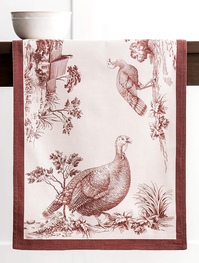 Maison d' Hermine Table Runner 100% Cotton Double Layer Table Runners 108 - Image 8
