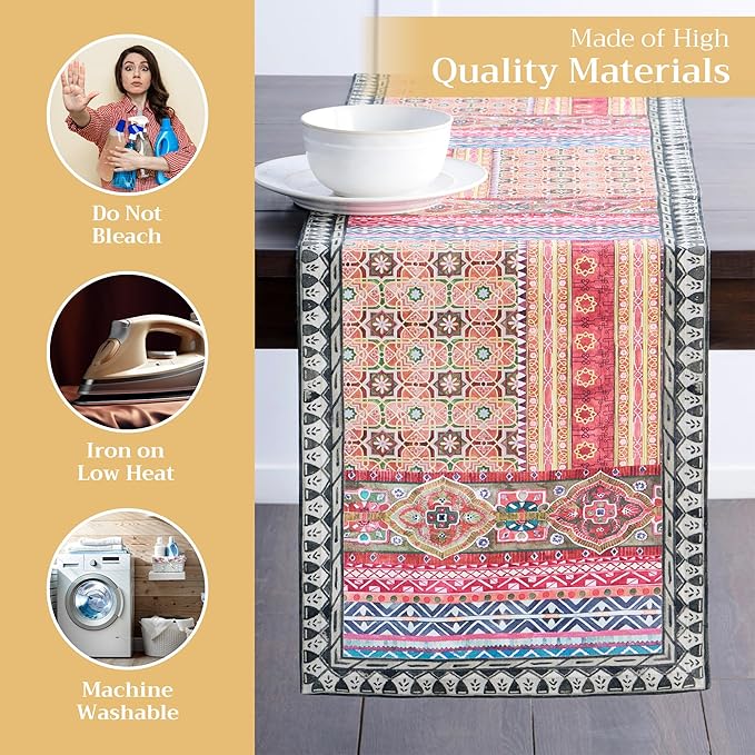 Maison d' Hermine Table Runner 100% Cotton Single Layer Table Runners 108 - Image 3