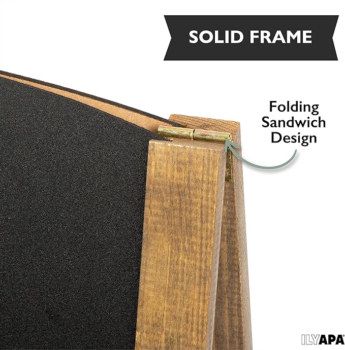 Ilyapa A-Frame Chalkboard Sidewalk Sign - Image 4