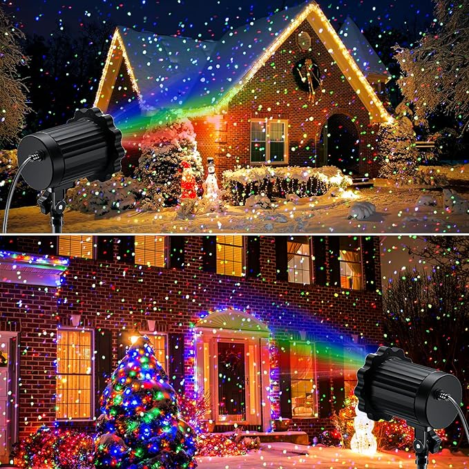 Christmas Projector Lights Outdoor, Garden Light Projector - Image 2