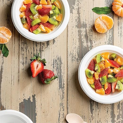 100% Compostable Paper Bowls 16 oz. Heavy-Duty Soup Bowls - Image 5