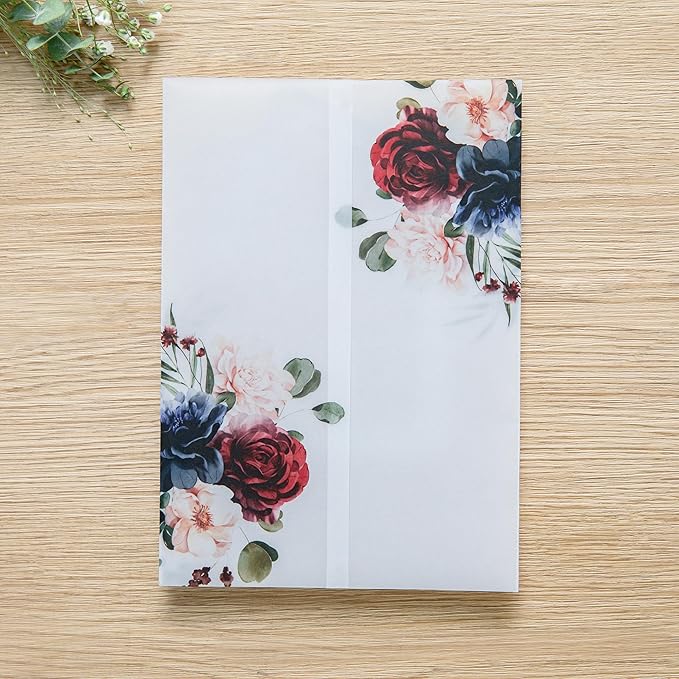 PONATIA 50 PCS 135gsm Vellum Jackets - Image 9