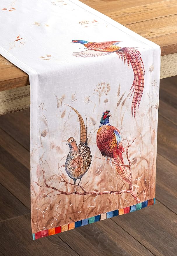 Maison d' Hermine Table Runner 100% Cotton Single Layer Table Runners 90 inches - Image 5