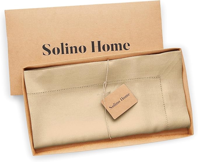 Solino Home Linen Square Tablecloth 52 x 52 Inch - Image 6