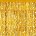 2Pack Gold Party Streamers, Baby Shower, Photo Booth Props by GCBPartyDecorations