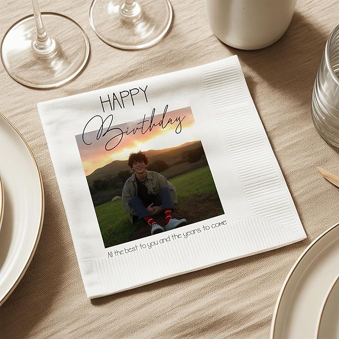 Luxury Personalized Napkins - Image 3