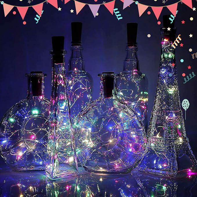Bottle Lights 12 Pack 20 LEDs Cork Lights - Image 5