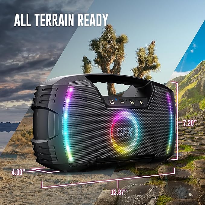 Powerful & Portable Waterproof All Terrain Bluetooth Speaker - Image 10