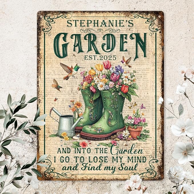Custom Sign, Personalized Metal Signs, Customize by Enjoy-yjl