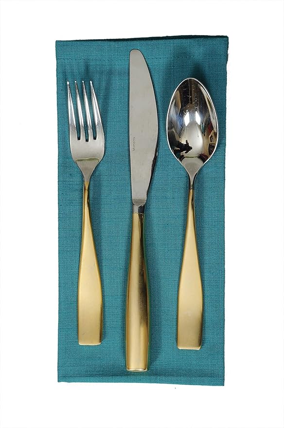 Urban Villa Dinner Napkins Solid Slub Set of 6 MUL Color Dinner Napkins Size - Image 5