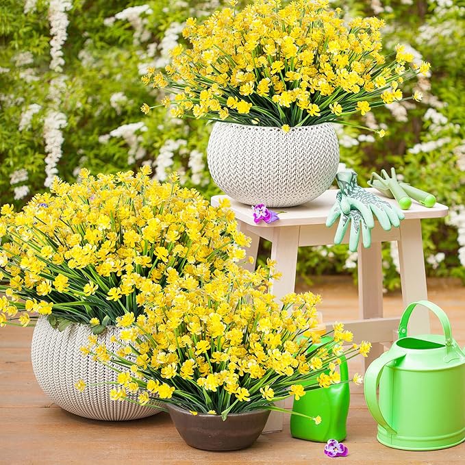 AmyHomie 20 Bundles Artificial Flowers - Image 6