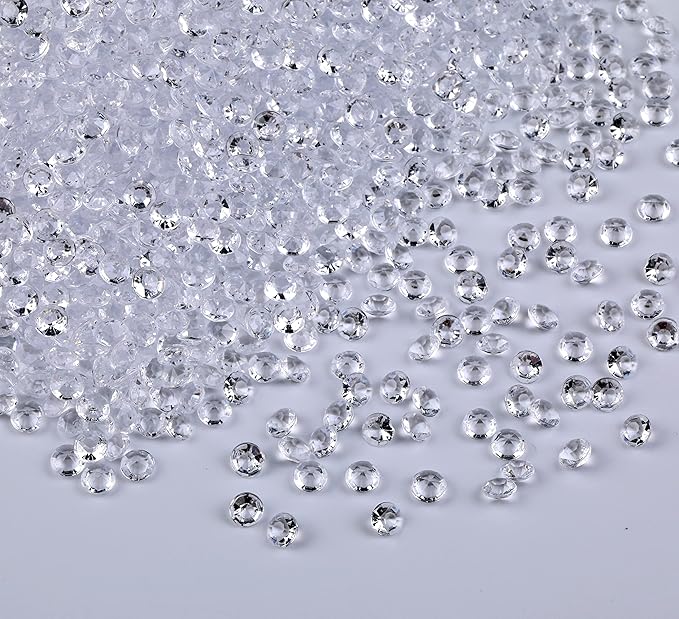 10000 pcs/Pack Wedding Table Scatter Confetti Crystals Acrylic Diamonds Vase by WelcometoGintoaria