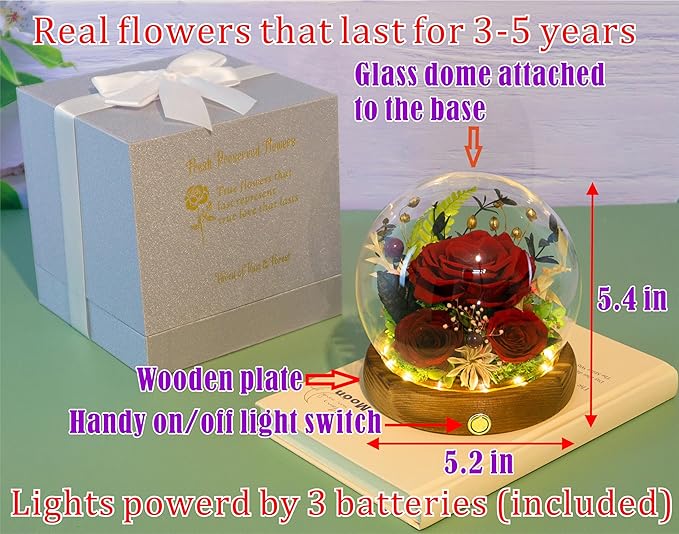 Valley of Rain & Forest Long-Lasting Real Flowers, Unique Floral Gift - Image 2