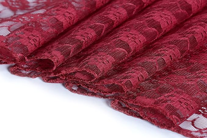 MDS Pack of 25 Wedding 12 x 108 inches Lace Table Runner - Image 4