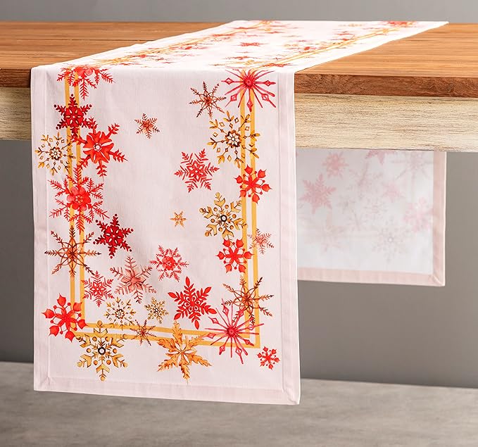 Maison d' Hermine Table Runner 100% Cotton Single Layer Table Runners 48 inches - Image 7