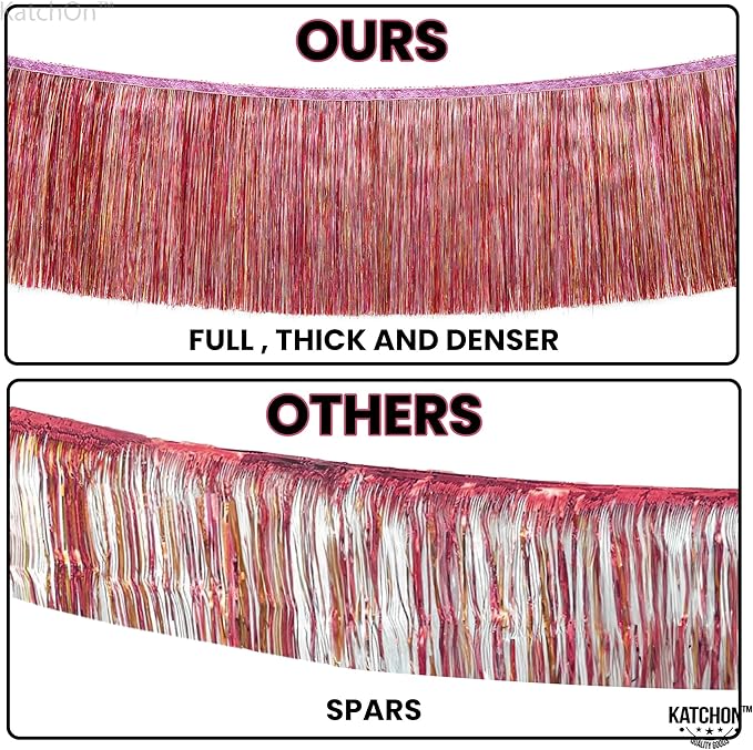 KatchOn, XtraLarge Pink Fringe Banner - Image 3
