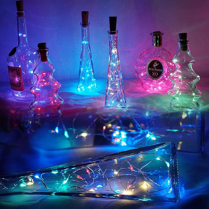 Bottle Lights 12 Pack 20 LEDs Cork Lights - Image 2