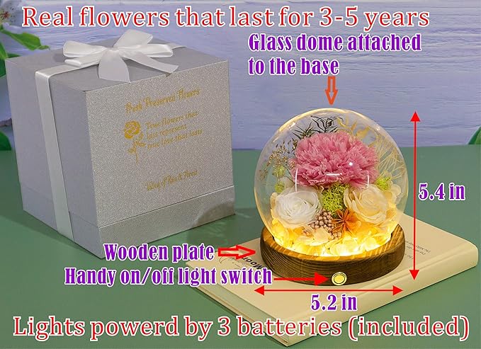 Valley of Rain & Forest Long-Lasting Real Flowers, Unique Floral Gift - Image 2