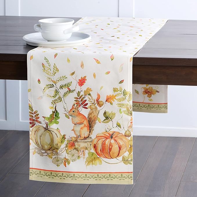 Maison d' Hermine Table Runner 100% Cotton Double Layer Table Runners 108 - Image 9