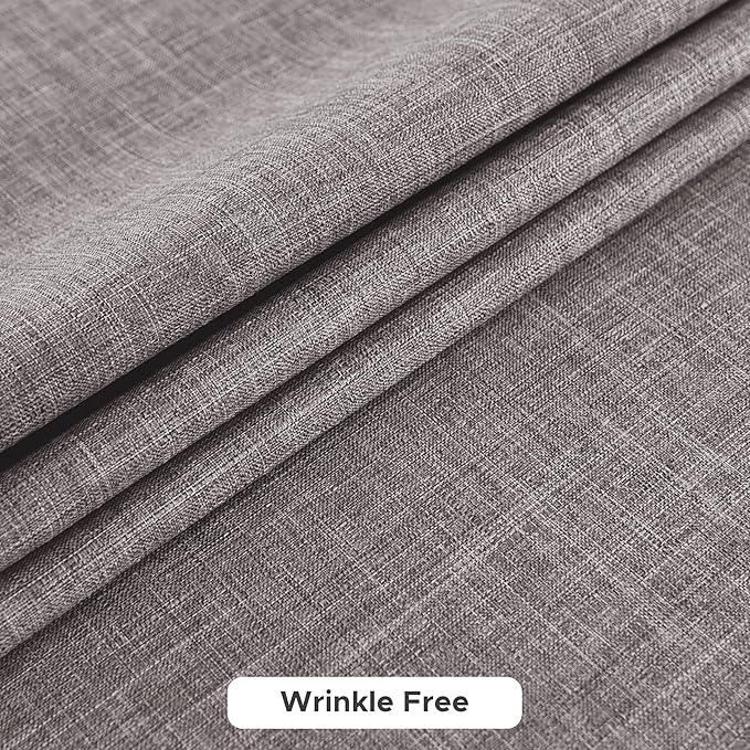 Fitable Faux Linen Tablecloths for Rectangle Tables: Water & Stain Resistant - Image 5