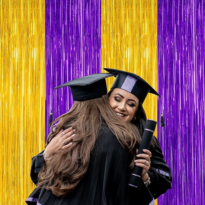 2 Pack Graduation Backdrop, 3.28 FT x 7.05 FT Grad Party Decorations 2025 - Image 6