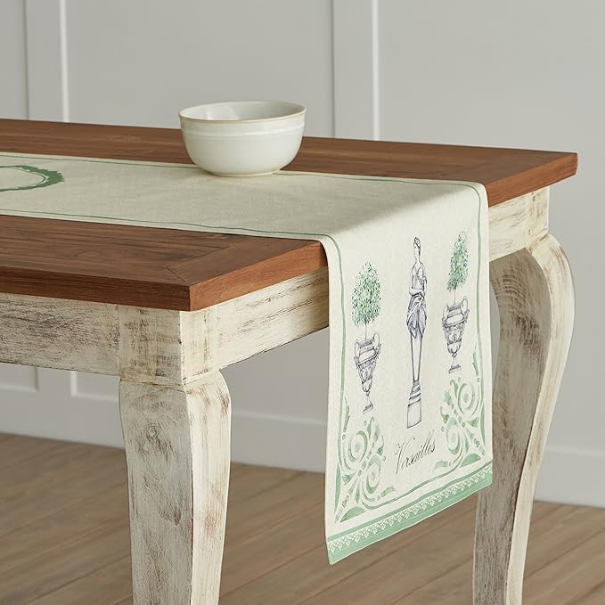 Maison d' Hermine Table Runner 100% Cotton Double Layer Table Runners 108 - Image 7